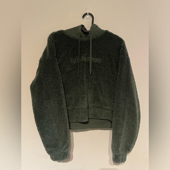 Lululemon Textured Fleece Embroidered Logo Hoodie - Picture 4 of 7